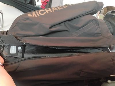 Black Michael Kors medium size men's jacket