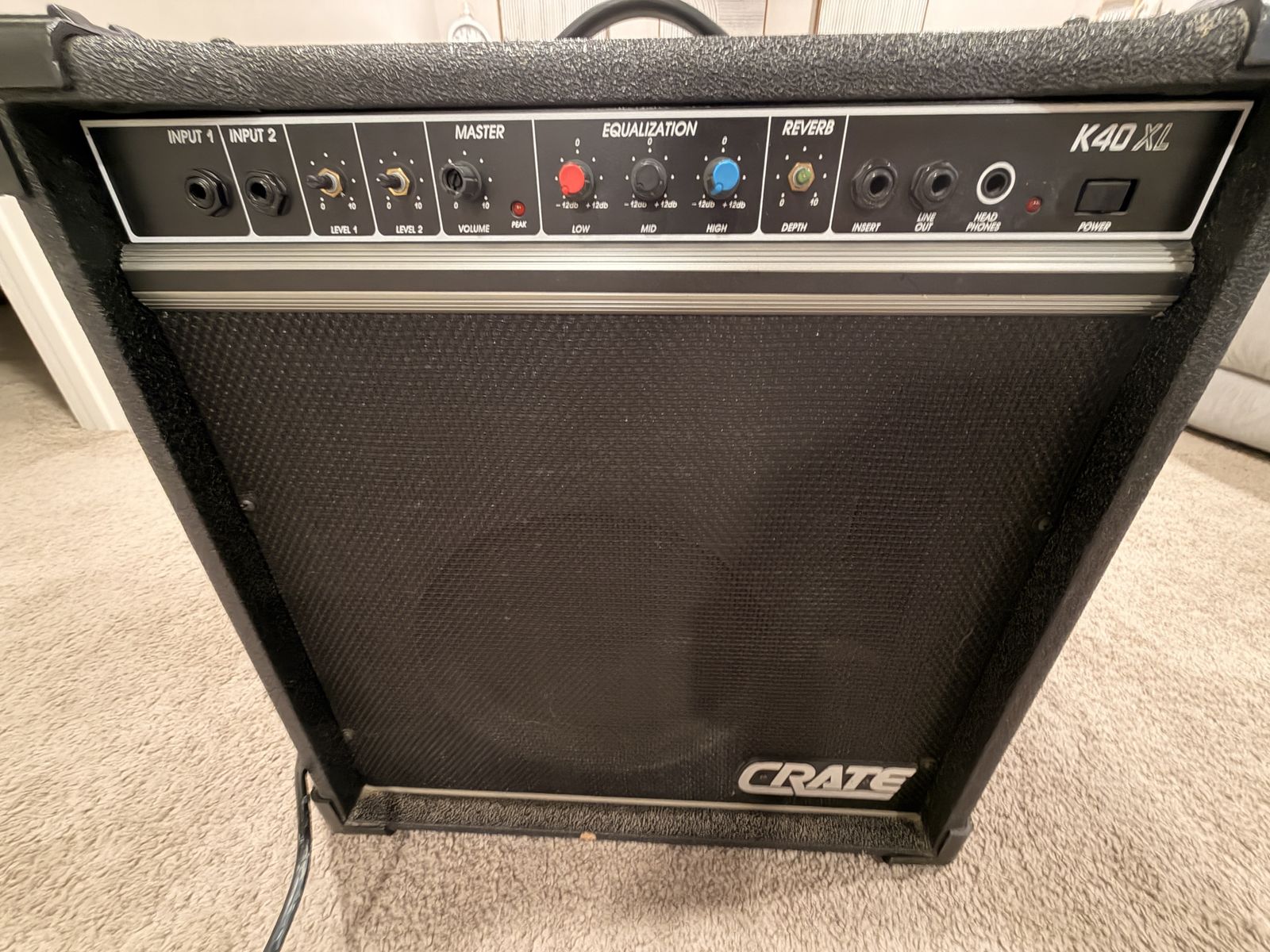 Crate k40xl Amp