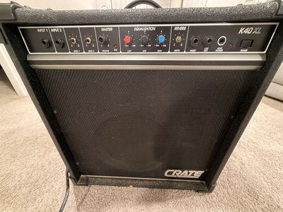 Crate k40xl Amp