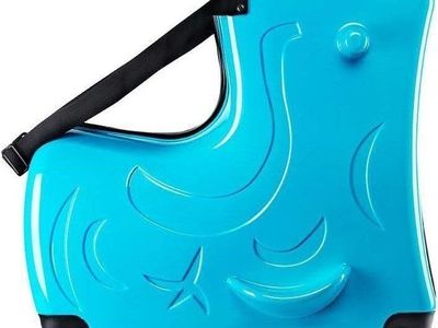 New kids ride on luggage suitcase with wheels 24"