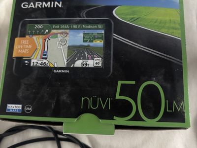 Garmin nuvi 50LM 5" Portable GPS Navigator with Lifetime Maps (USA)