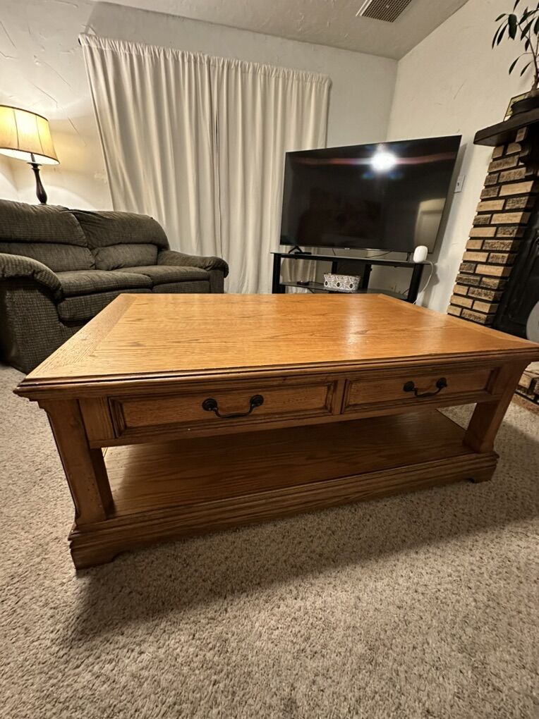 Solid Wood Coffee Table