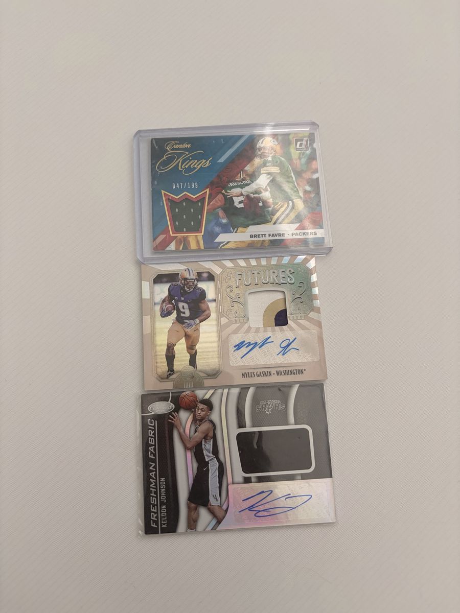 Football and basketball cards