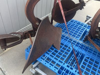 Two bottom plow