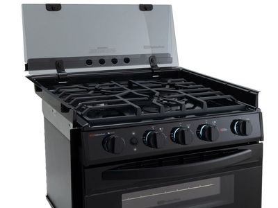 Surburban RV Stove Gas Range 17" Tall with Air Fryer
