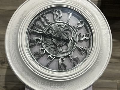 At Home Industrial Gear 29 1/2” Wall Clock