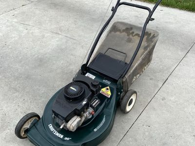 Older Craftsman Mower