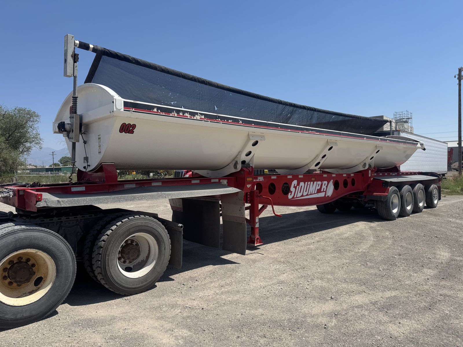 2023 Sidump'r 4 Axle Side Dump