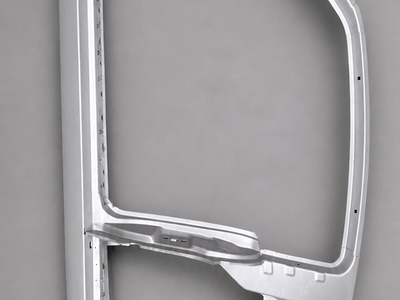 Mustang Fastback Quarter / Door Frame Assembly