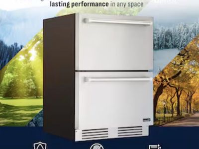 Brand New-NewAir Outdoor Refrigerator & Freezer 24”
