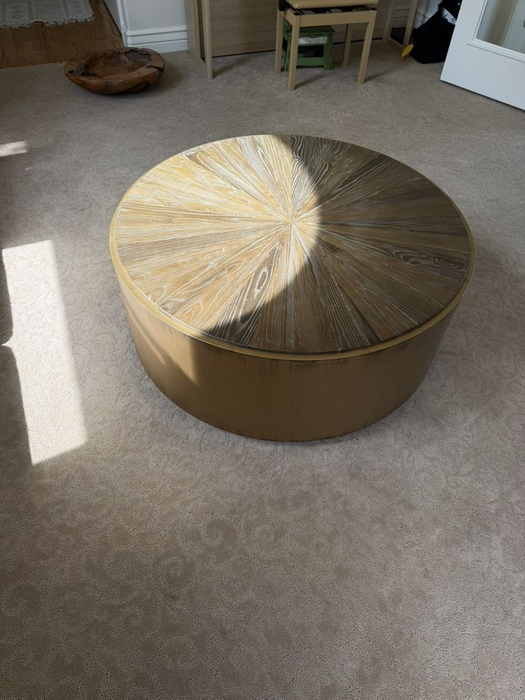 Pottery Barn Coffee Table And Side Table