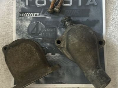 Toyota Land Cruiser Thermostat Housing Water Outlet with Bolts Used OEM