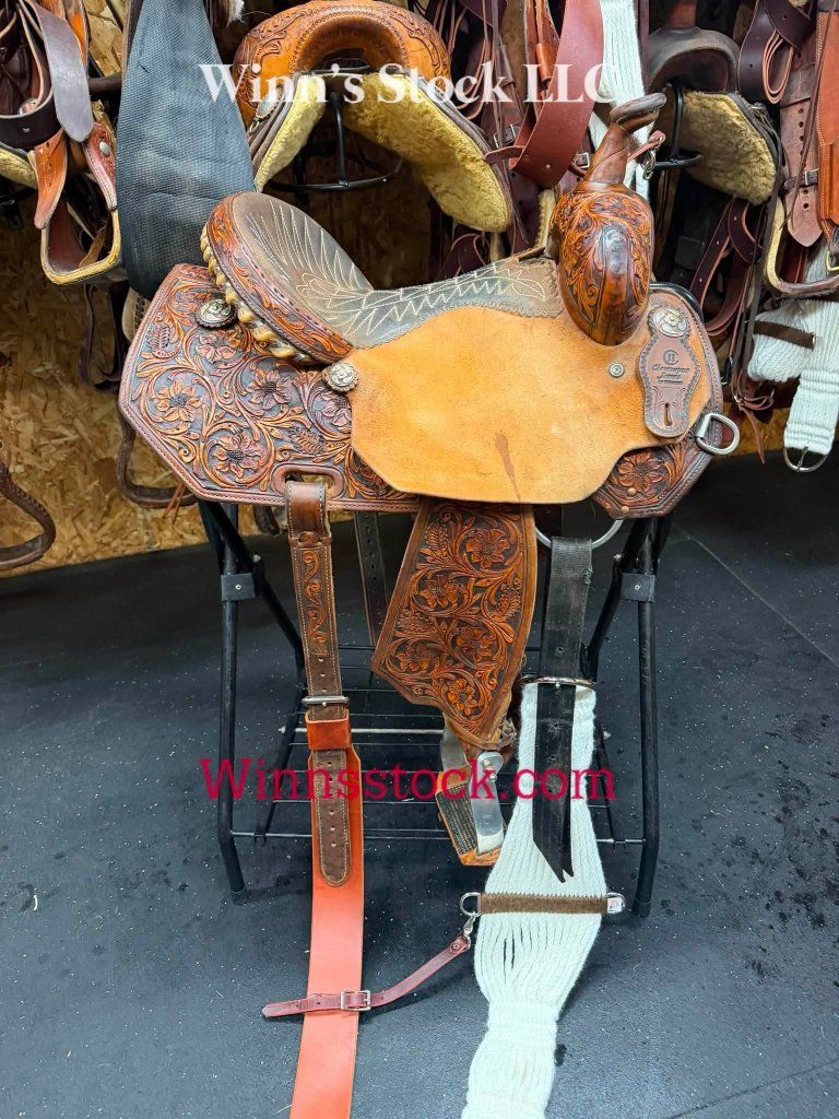 15" Reinsman - Charmayne James barrel saddle