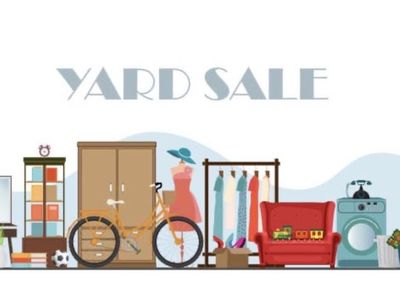 YARD SALE TOMORROW 04/04 CASH ONLY