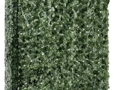 96 in. x 72 in. Artificial Faux Ivy Arrangement Hedge Privacy Fence for Garden, Yard