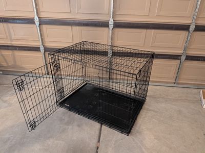 Large Foldable Dog Crate
