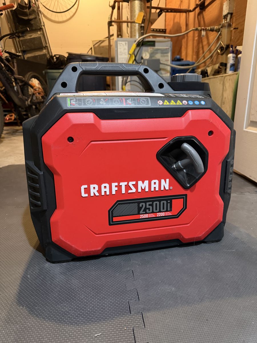 Craftsman 2500 watt gas generator