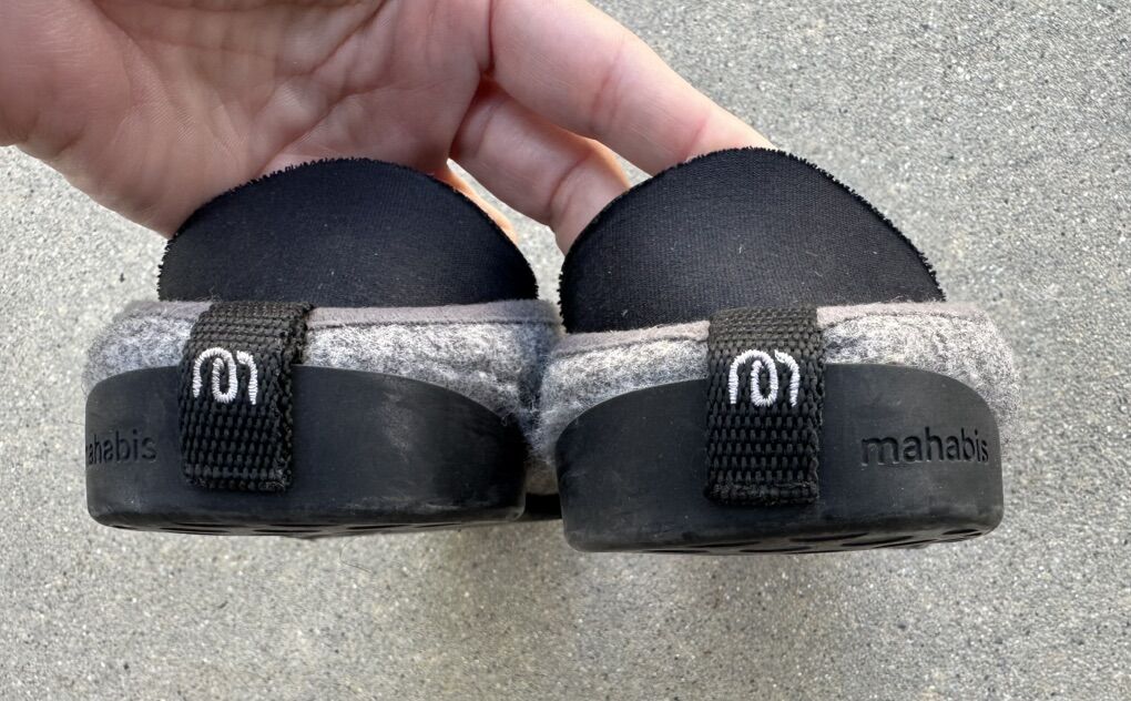 Men’s Size 10.5 Mahabis Wool Slippers