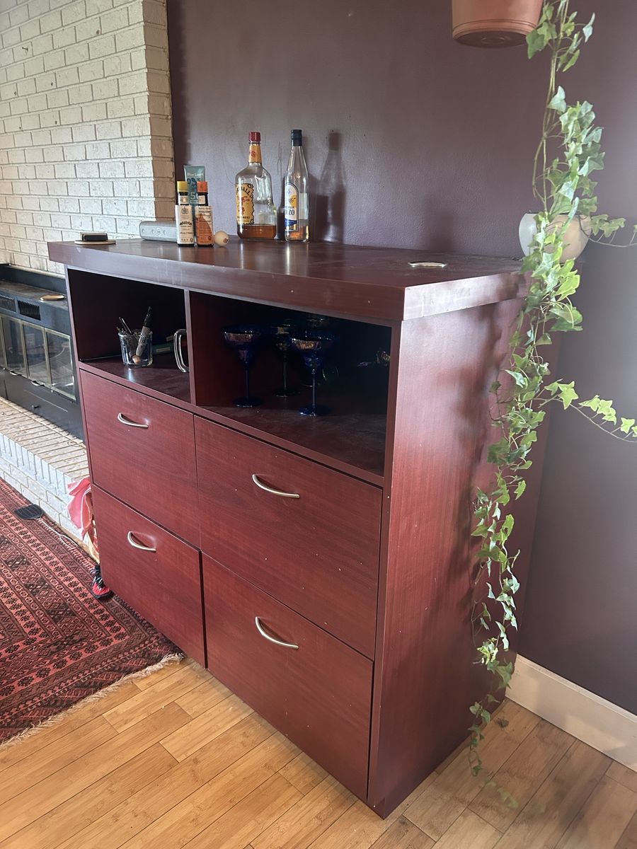 Massive hutch/armoire/bar/storage
