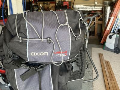 Axiom LaSalle Journey Series Bike Pannier Bag - Black/Grey, Used - Great Condition