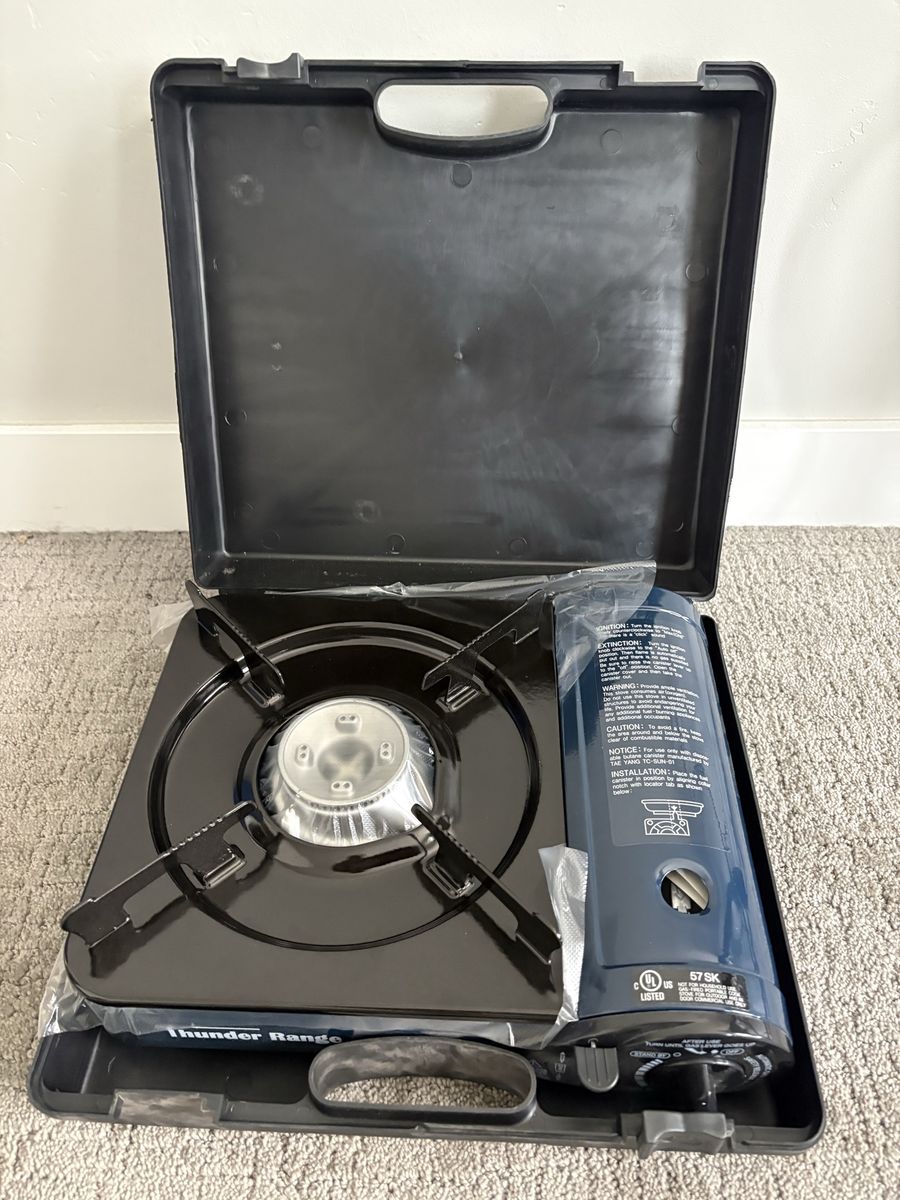 Thunder Range Portable Butane Stove Single Burner