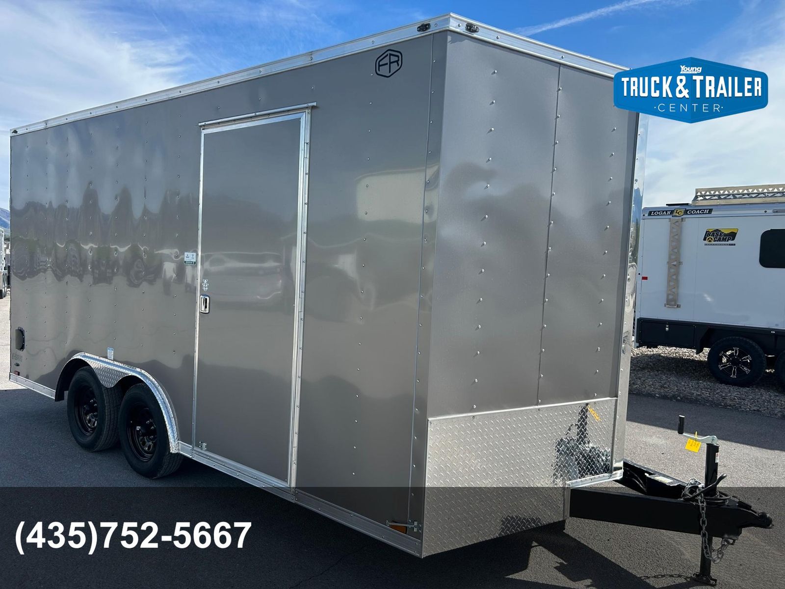 2026 Cargo Mate 8.5X16 Cargo Trailer w/ Rear Ramp