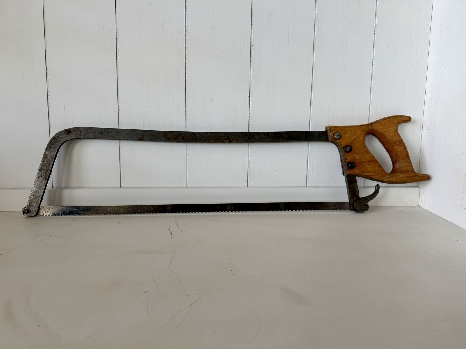 Vintage E.C. Atkins No. 17 Butcher Meat/Bone Saw – Indianapolis USA
