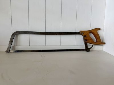 Vintage E.C. Atkins No. 17 Butcher Meat/Bone Saw – Indianapolis USA