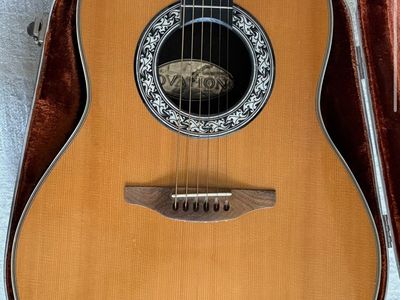 1970’s USA Ovation Acoustic Electric Guitar + Case