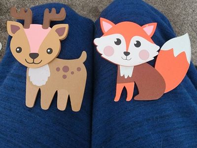 Fox & Deer Wall Decor