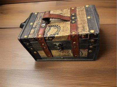 Small Wooden Storage Case