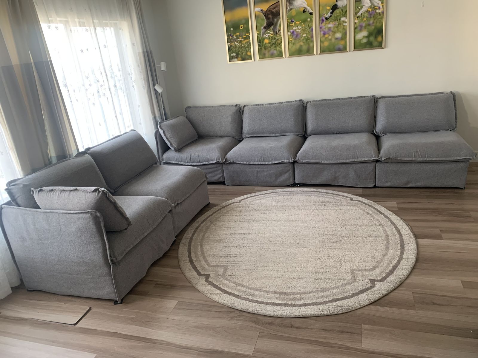 Modular Washable Sectional Sofa – Memory Foam