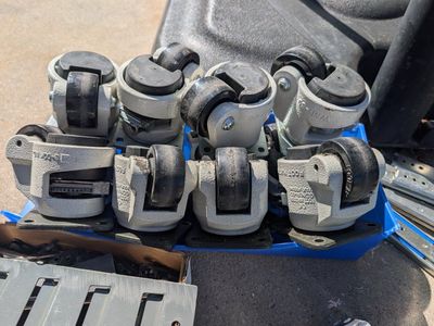 Heavy Duty GD-80 & WMI-80 Ratchet Leveling Casters