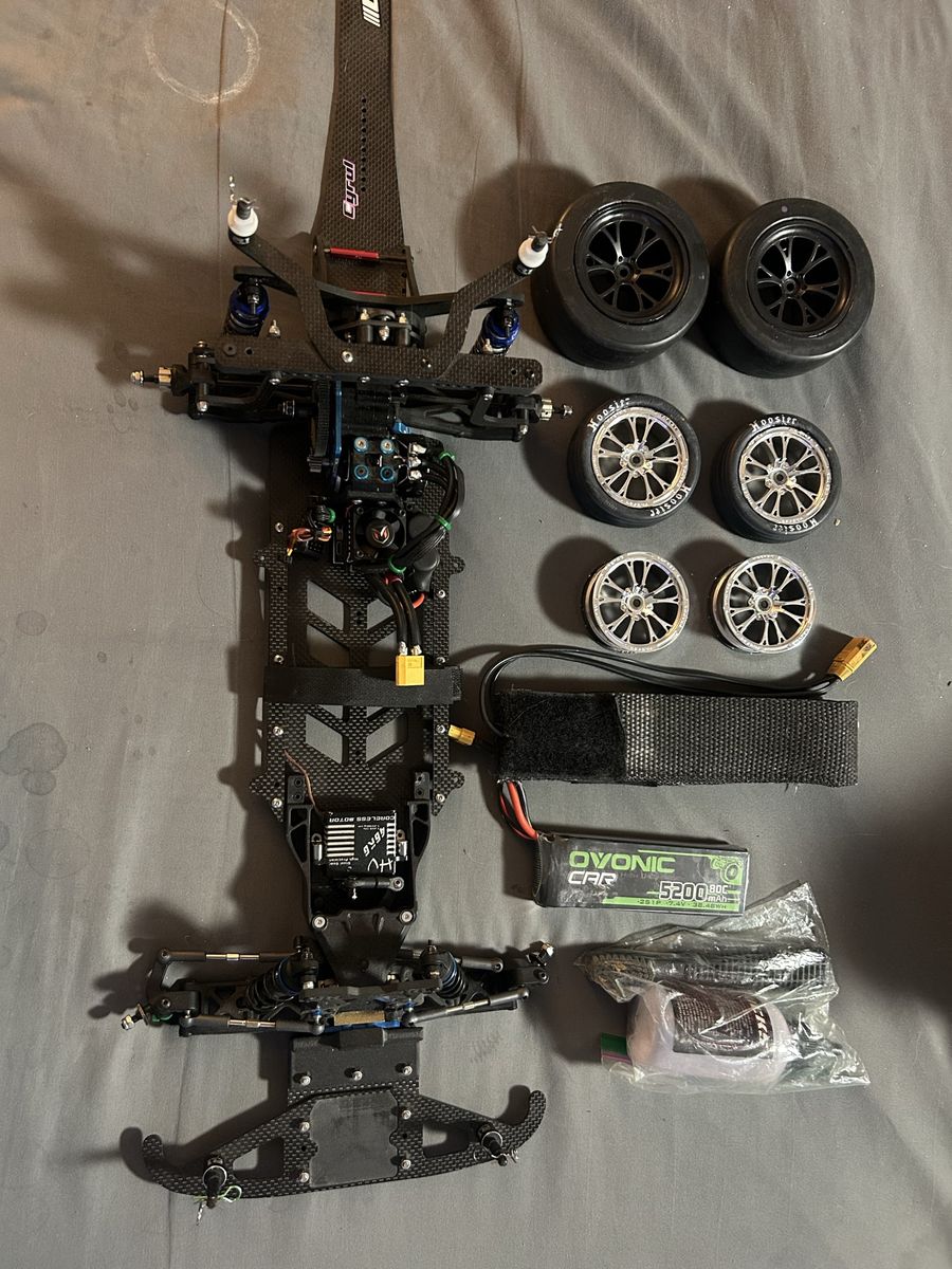 Custom built drag car
