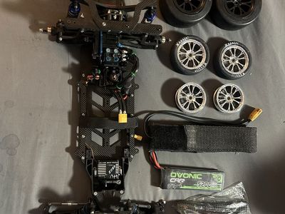 Custom built drag car