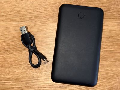 Onn 10000 mAh 3x Charge Dual-Port Portable Battery