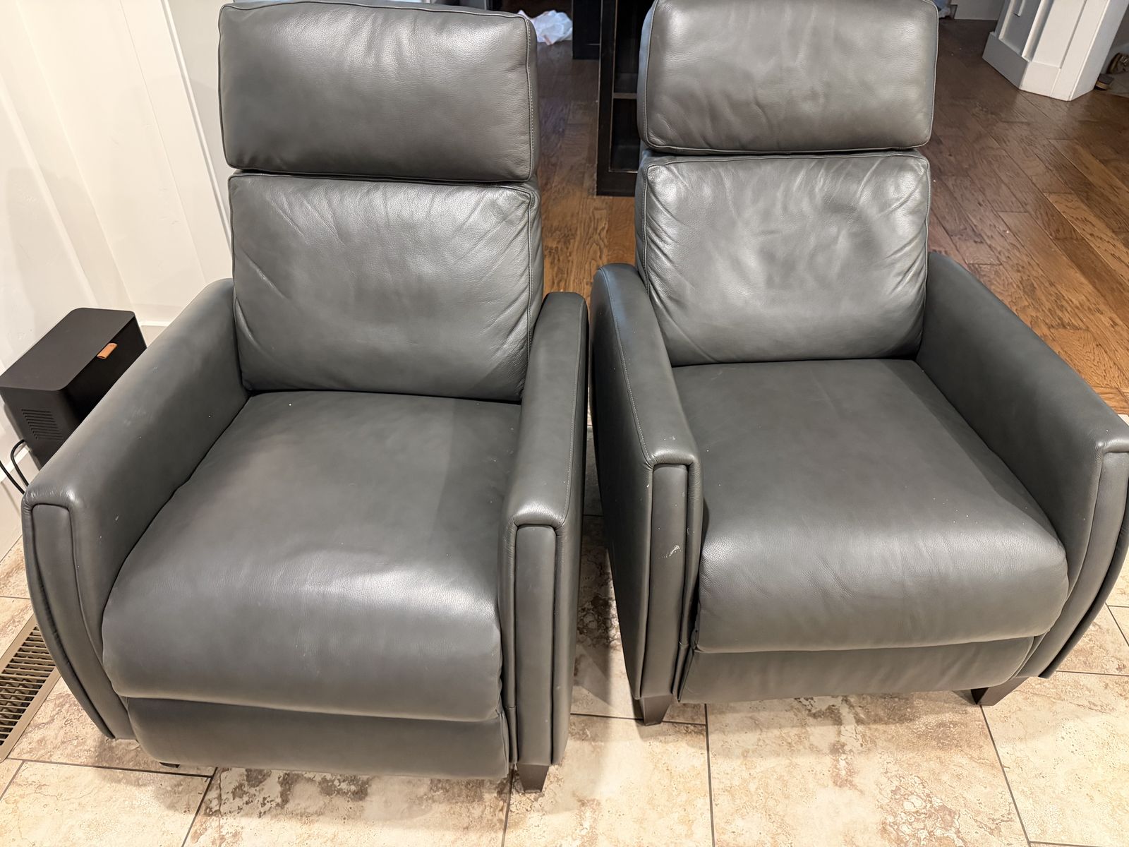 Reclining armchairs $100 each
