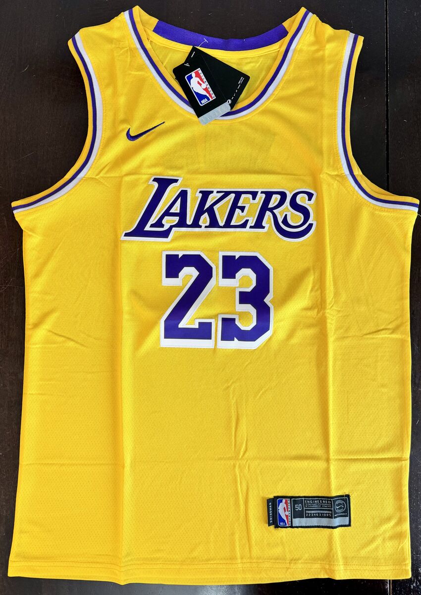 LeBron James (NEW) LA Lakers Jersey #23 (Adult Large)