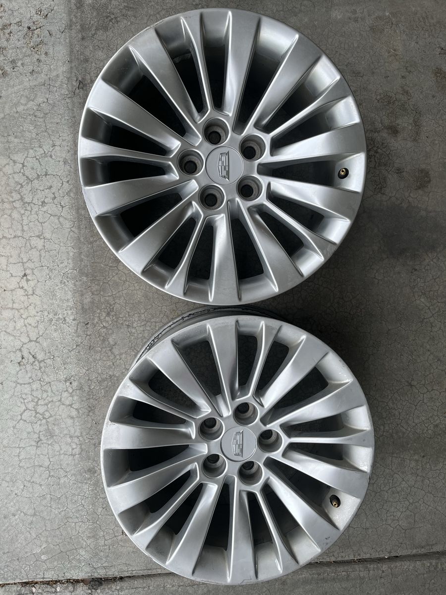 18in OEM Cadillac rims for a 2016 CTS