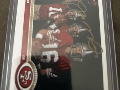 1991 Autograph Joe Montana Hand Signed San Francisco 49ers Upper Deck Football Auto Trading Card