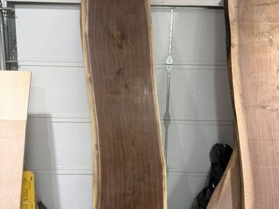 Live Edge Black Walnut Slab $800
