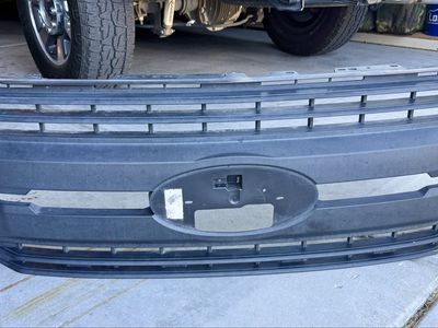 OEM Ford Superduty XL Front Grille Black Plastic
