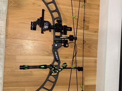 Quest Compound Bow Package - left Handed Bow