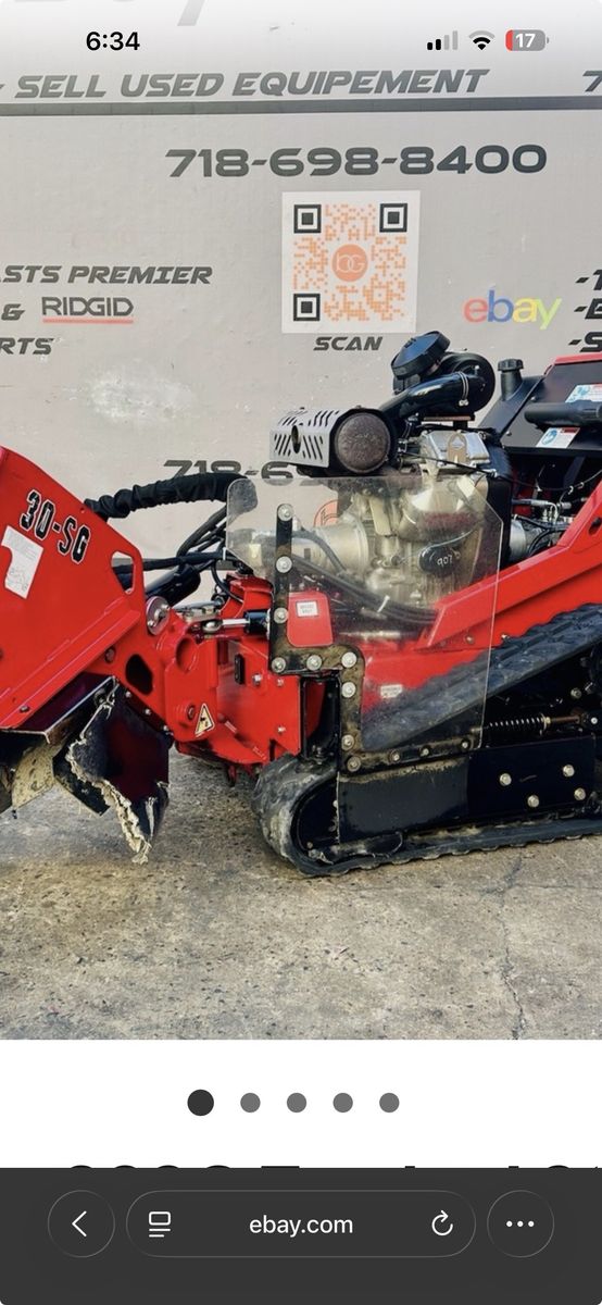 Stump grinder for rent. 801-505-1213