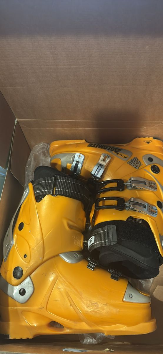 Dolomite FXT Team Yellow Ski Boots - Performance Alpine Boots