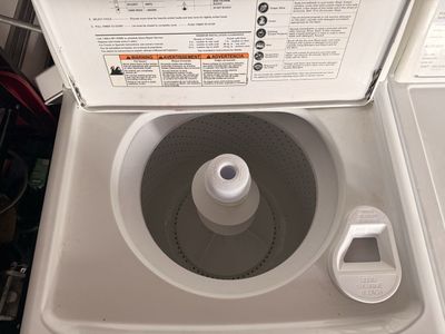 Kenmore White Washer and Dryer Set Top Load