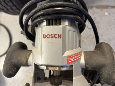 Bosch Woodworking Router with Trigger Control