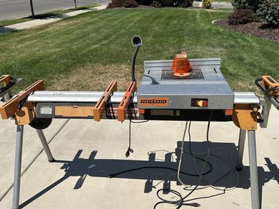 Port A Mate Portable Folding Miter Saw & Router Work Center Stand