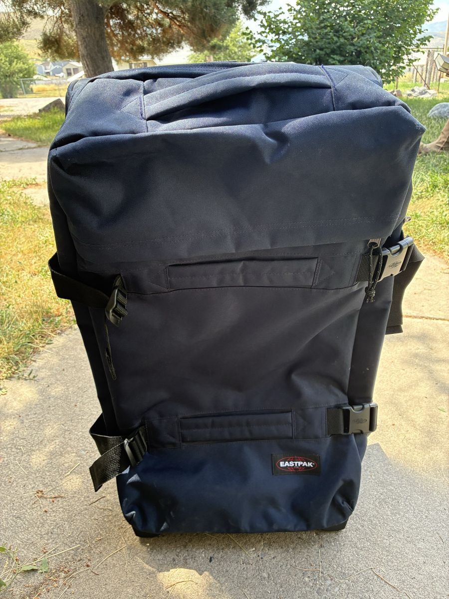 Eastpak Navy Blue Durable Backpack, Travel, School, Work