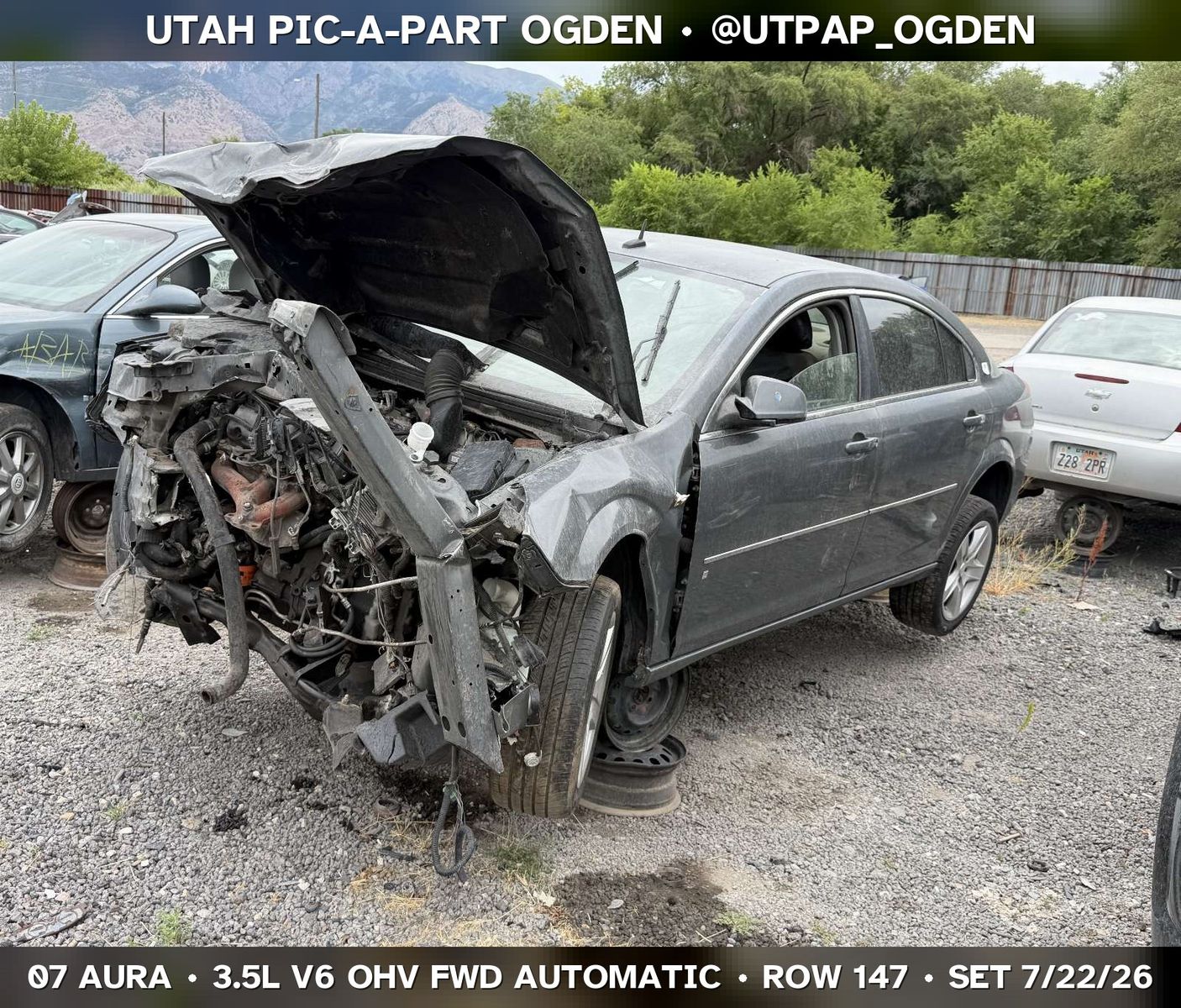 New Arrival - 2007 Saturn Aura Parts - UTPAP Ogden